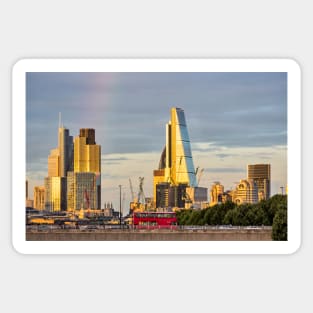 City of London Cityscape Sticker